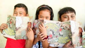 Children and Books in Jaro, Iloilo City