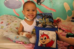 Ailing children find comfort and joy in the books