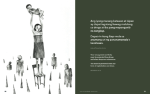 Book pages on the Right to Protection from Abuse
