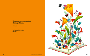 Book pages on the Rights to Rest and Play
