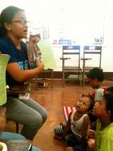 Rapt attention to the story of Nadia.