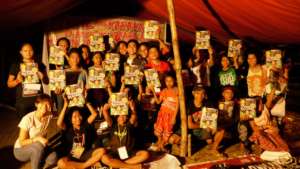Some of the Lumad children