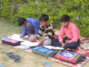 After school studying