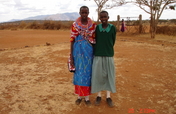 Providing 400 Maasai girls with menses kits