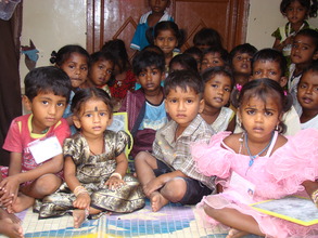 Children at an Anganwadi in Bangalore