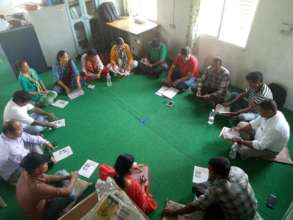 Participants are in the Workshop