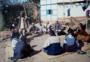 Limbu Community Meeting about Education Issue