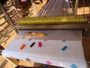 Progress in Khes (Limbu cloth) weaving training