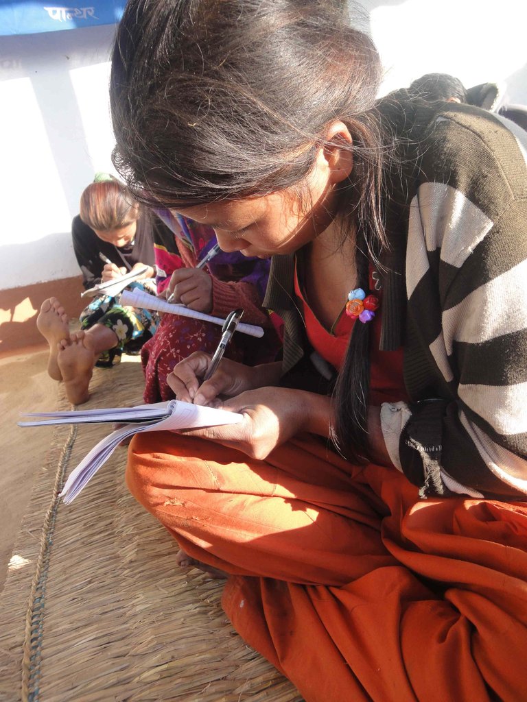 Limbu Literacy Class Participants