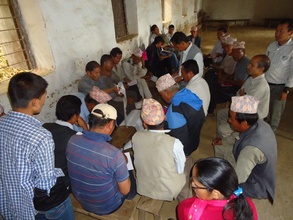MLE planning meeting in Limbu community
