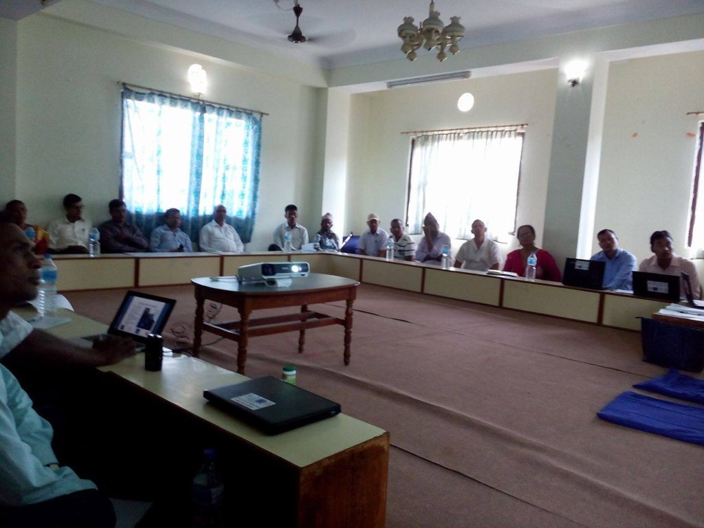 Local stakeholders meeting in Dang