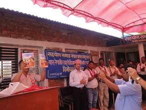 Book Launch by Asst. District Education Officer