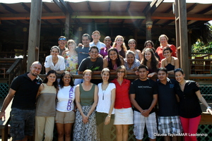 Feb. workshop participants in Placencia, Belize
