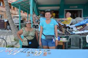 Cecilia's work "Belioness" Belize Lionfish Jewerly