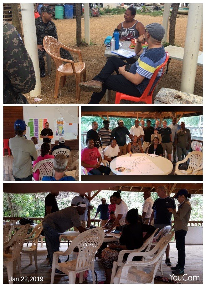 Meetings with Punta Gorda community - Honduras