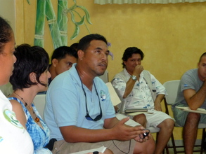 Seleem Chan (Belize) asks a question