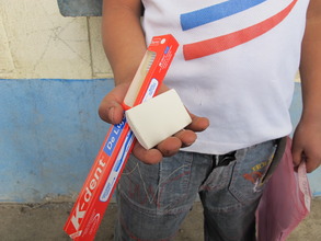 Toothbrush and Soap for Every Kid