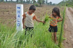 Loeng Vouch and Loeng Orn walk on safe ground.