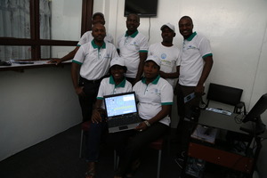 Staff from the Kinshasa Office Eager to Start