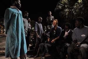 HSKI nightly meeting with street kids