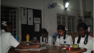 Nighttime Classes at the Anjana School in India
