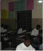 Children Studying a Night