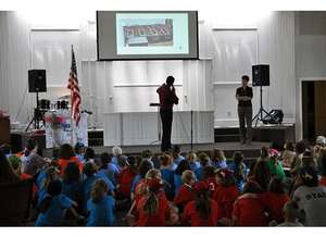 Presentation to Girl Scouts on the Anjana School