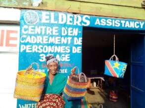 Give Elderly Women Basketry Skills