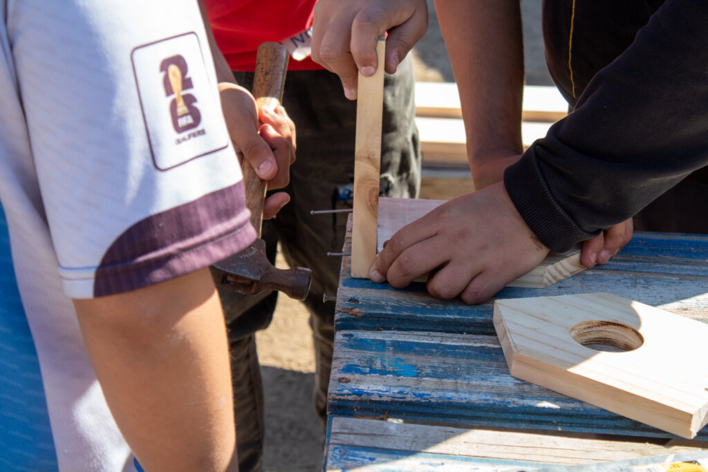Woodworking Workshop for Children and Adolescents