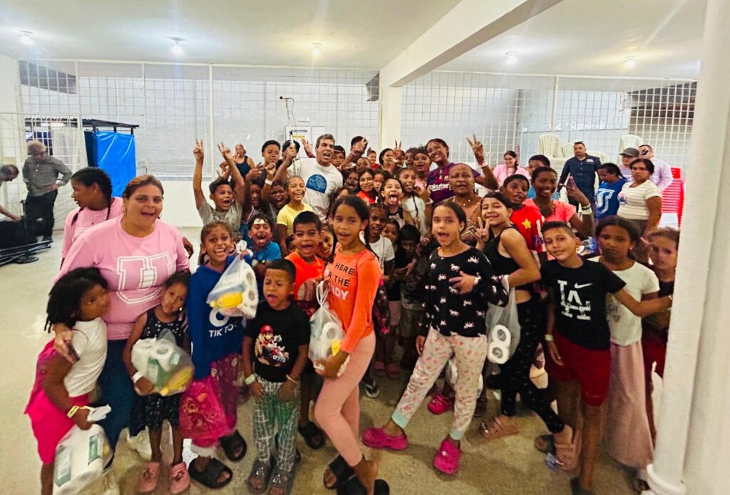 Music & care for 2,000 Venezuela quake survivors