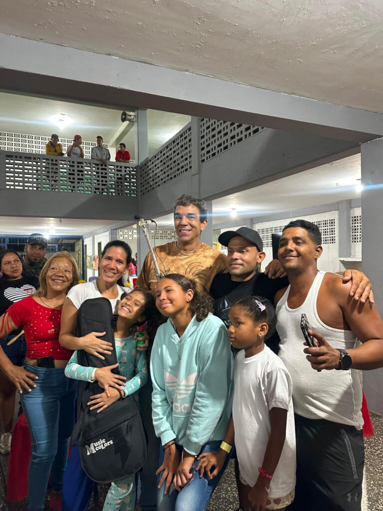 Music & care for 2,000 Venezuela quake survivors