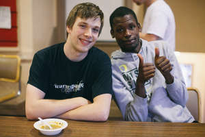 Youth at Clay Street Table