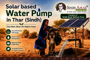 Solar based water Pump in Thar (Sindh)