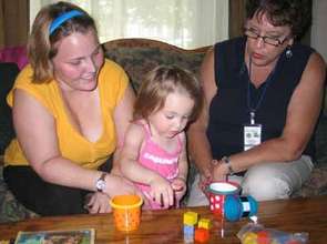 Jessika, Lilly and Nurse Julie
