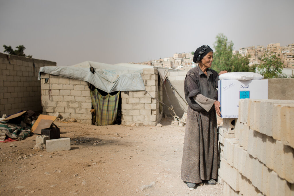 Food Security for Vulnerable Families in Jordan