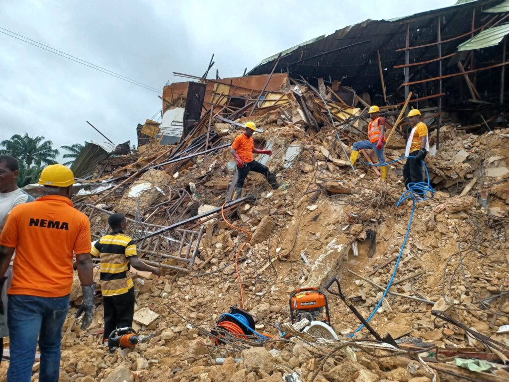 Emergency Help for Hostel Collapse Survivors