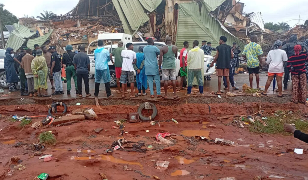 Emergency Help for Hostel Collapse Survivors
