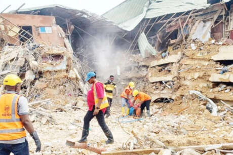 Emergency Help for Hostel Collapse Survivors