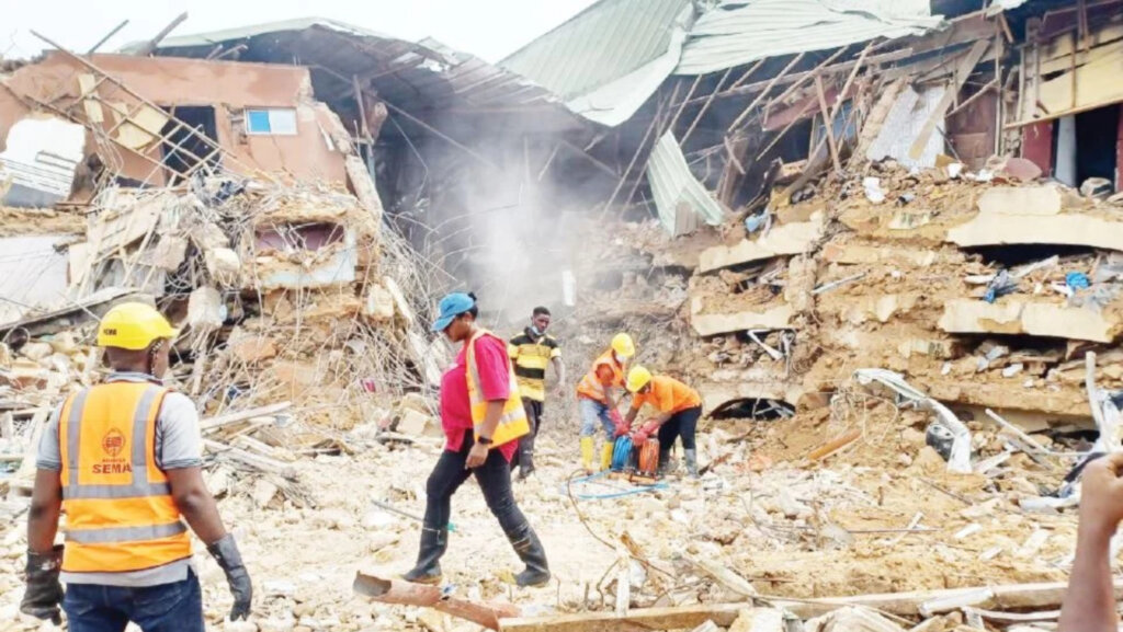 Emergency Help for Hostel Collapse Survivors