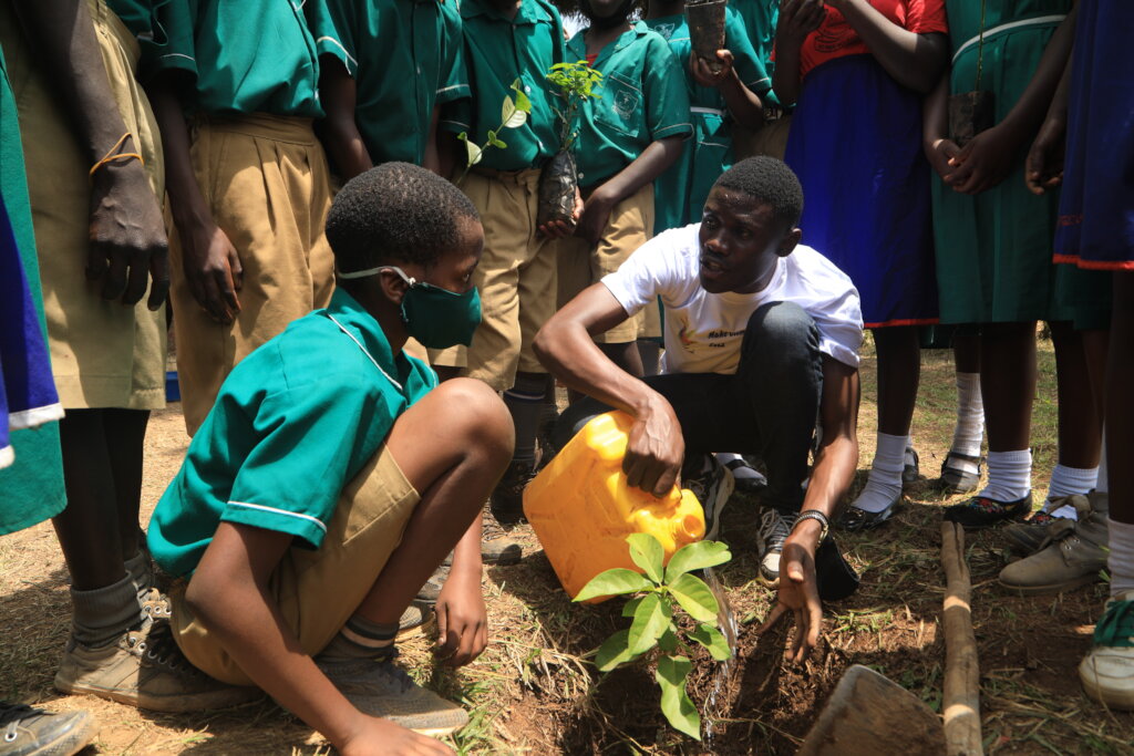 Empower Ugandan Children to Lead Climate Action.