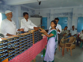 The Solar Lamps distribution ceremony