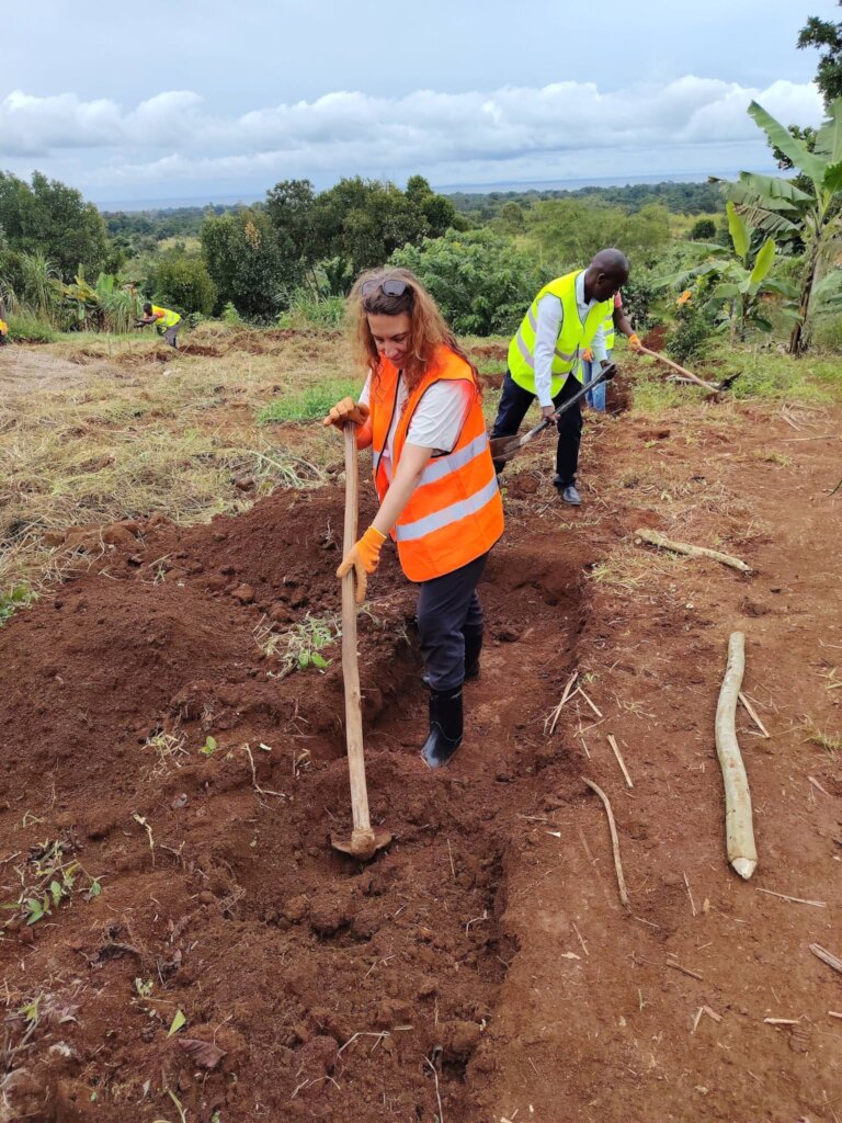 Groundbreaking ceremony for the School