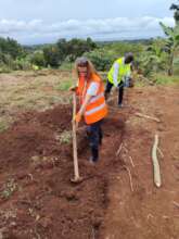 Groundbreaking ceremony for the School