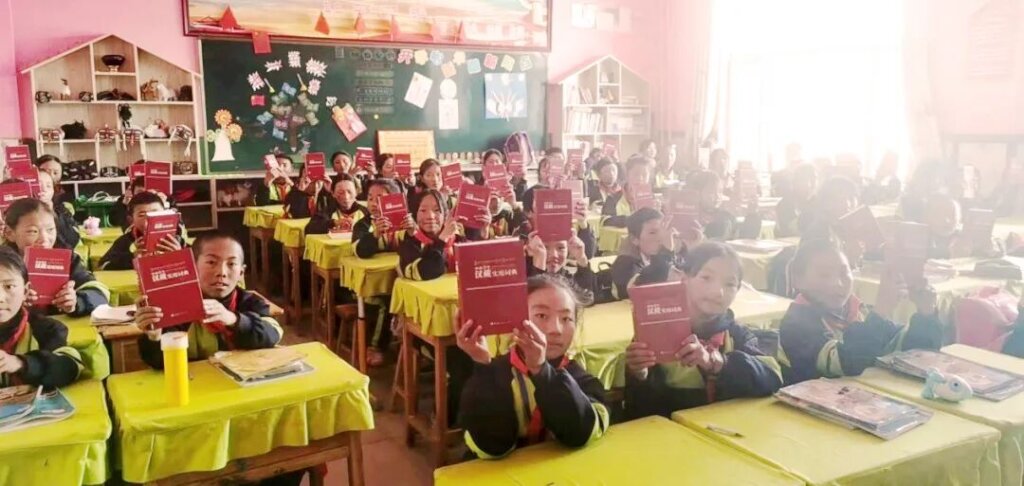 Give a Dictionary to a Child in the Countryside