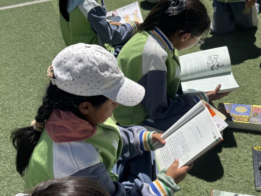 Give a Dictionary to a Child in the Countryside