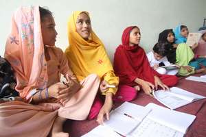 IIMPACT girls at work