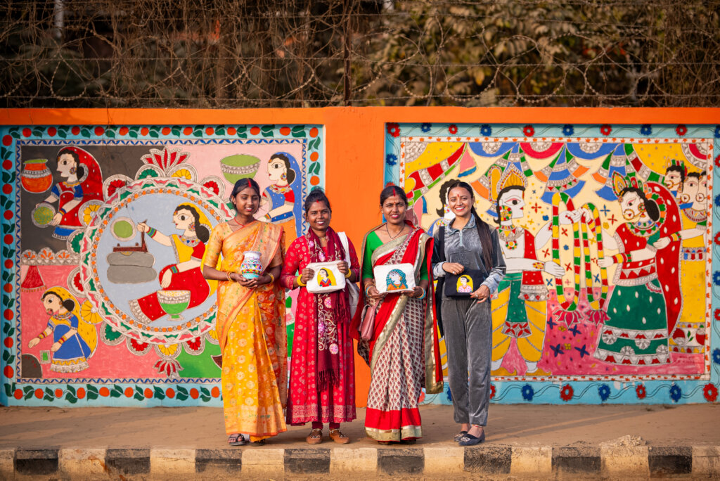 Transforming Livelihoods Through Mithila Art.
