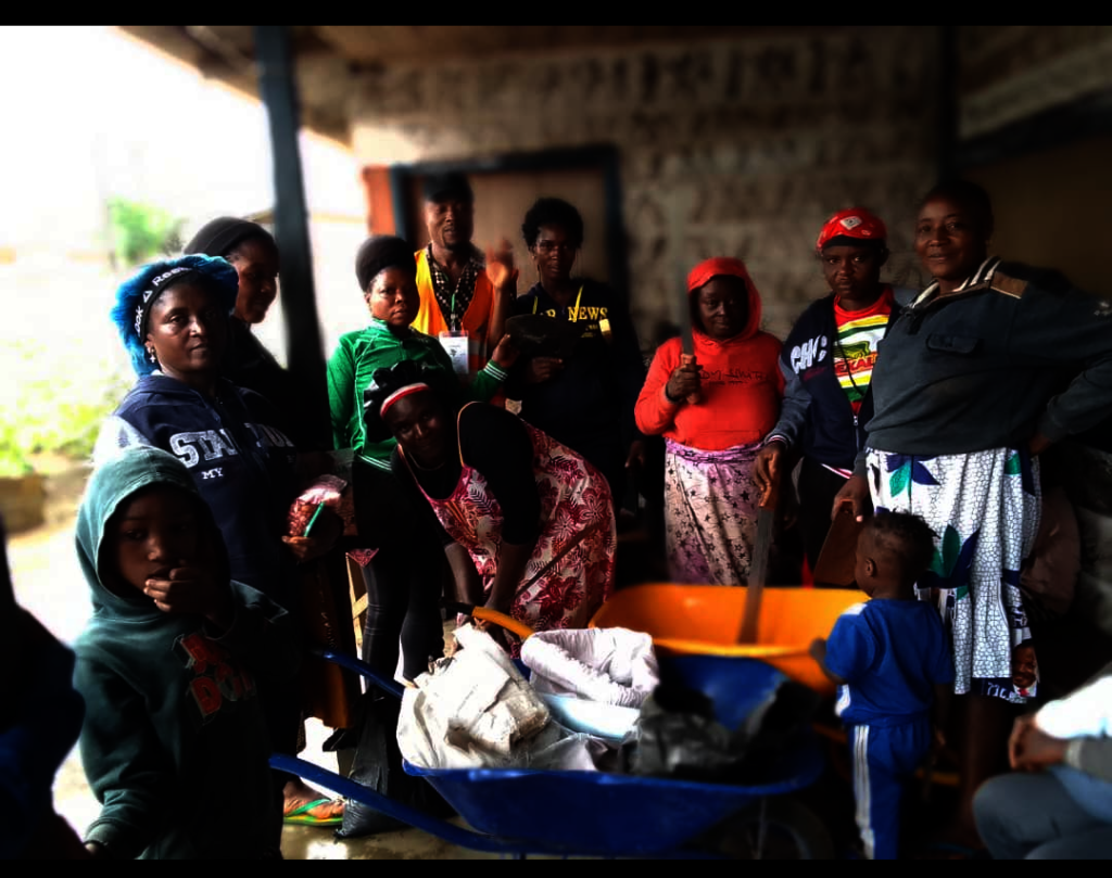 Provision of farming seeds and tools