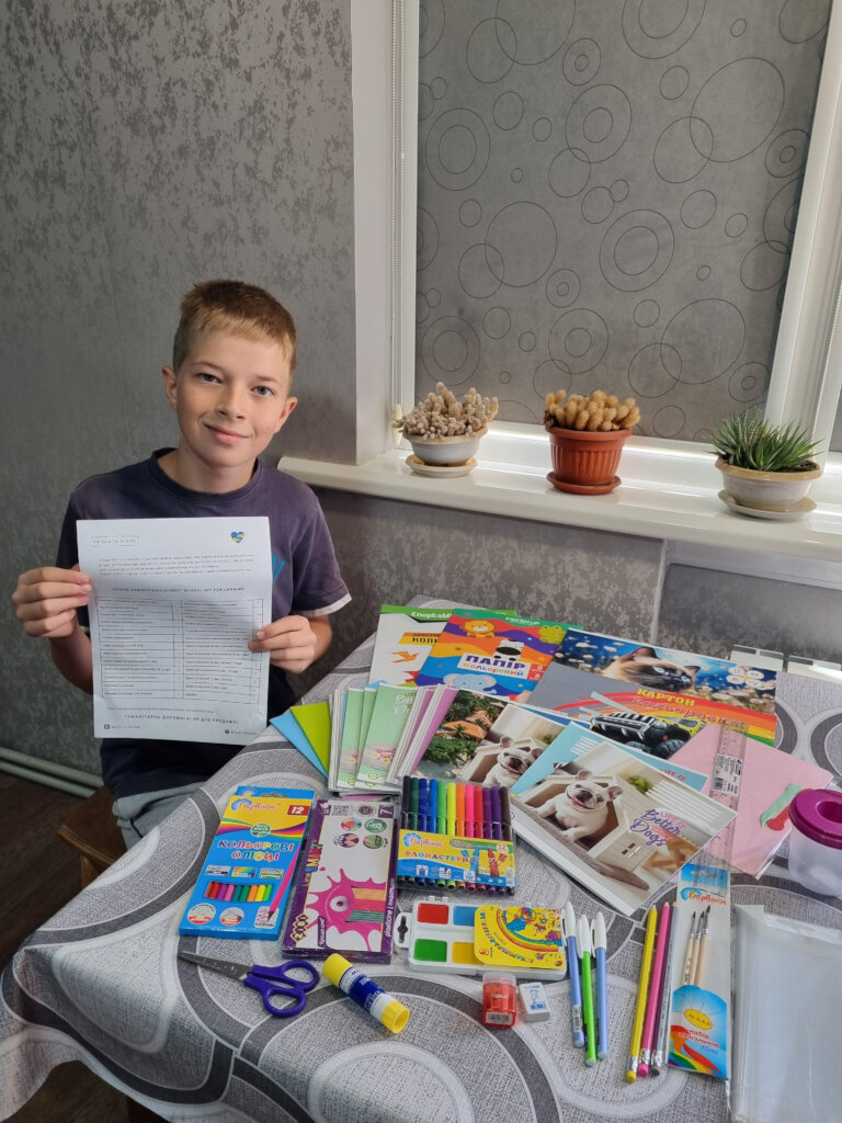 Help buy School Kit for Ukrainian Children