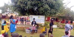 Teaching young girls to use sanitary pads